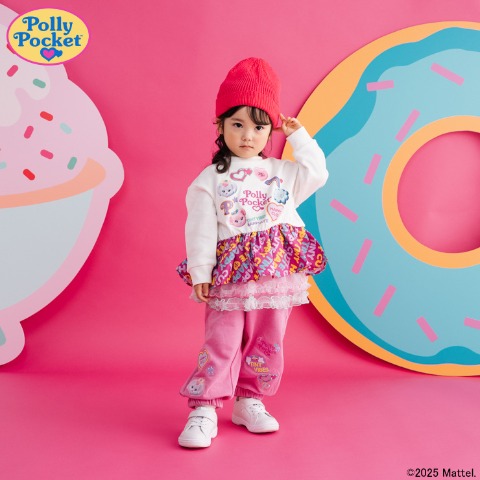 ベビー　パンツ（90・95㎝・Polly Pocket）