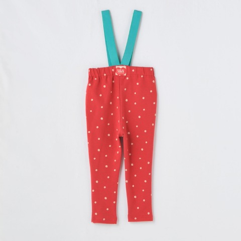 ベビー　サスペンダー付レギンス（80～95cm・HugChumFriends）