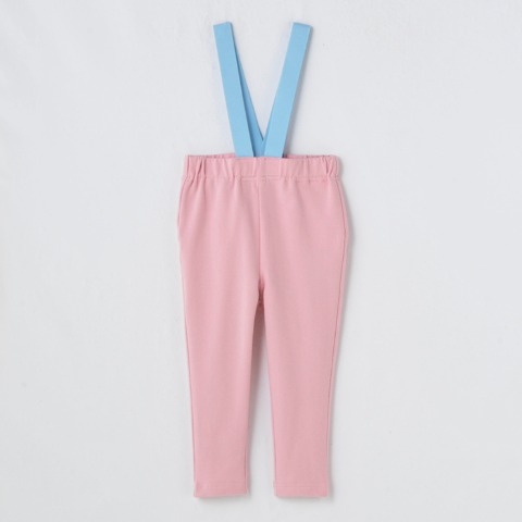 ベビー　サスペンダー付レギンス（80～95cm・HugChumFriends）