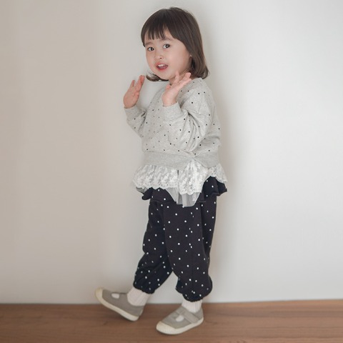 ベビー　ロングパンツ(80～95cm･mirror bae.)