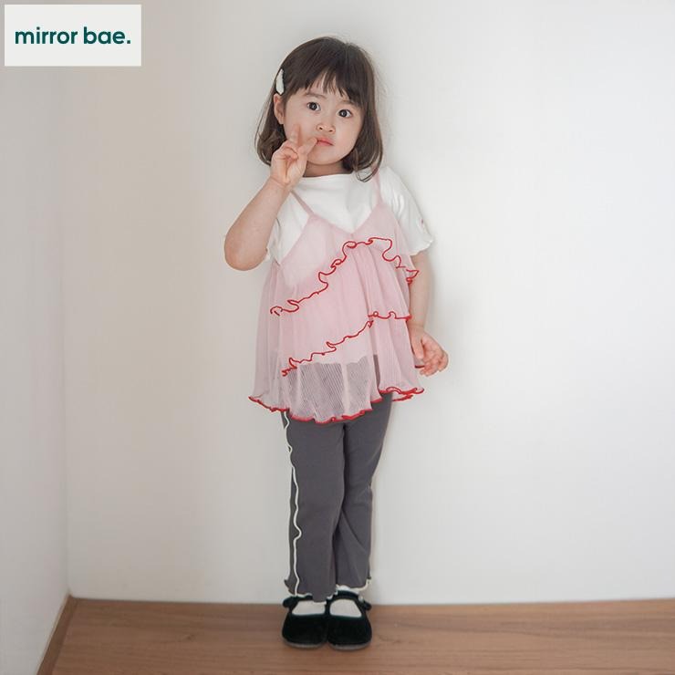 ベビー ロングパンツ(80～95cm・mirror bae.) | バースデイ | しまむら
