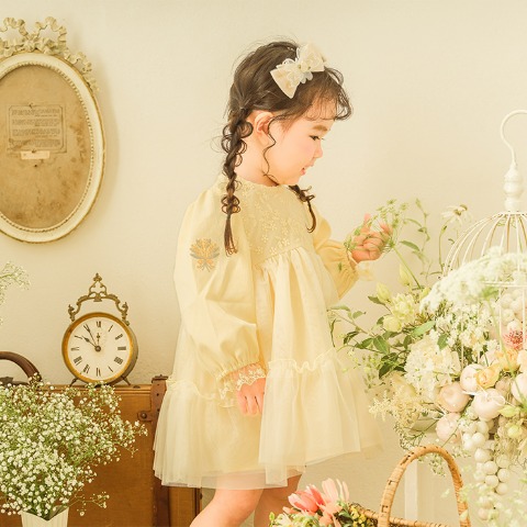 ベビー　ドレス （80～95cm・Cottoli）
