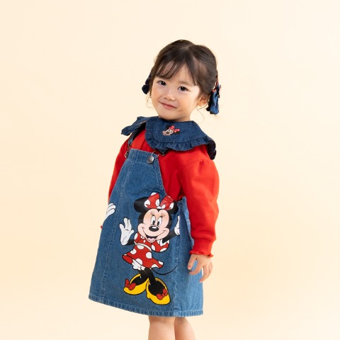ベビー　ジャンパースカート（80～95cm・futafuta/Disney）