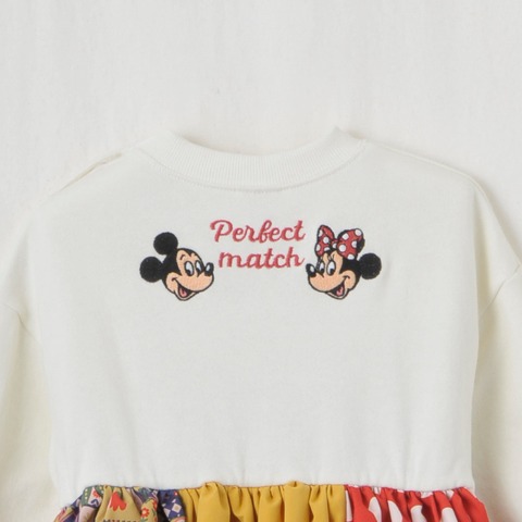 ベビー　長袖ワンピース （80～95cm・futafuta/Disney）