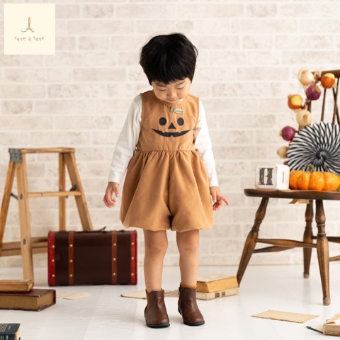 ベビー　パンツワンピース（80～95cm・tete a tete）