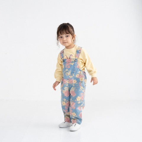 ベビー　サロペット（80～95cm・moimoi/yukie） ブルー 207