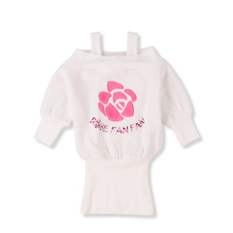 ベビー　ワンピース（90～95cm・ROSE FAN FAN）