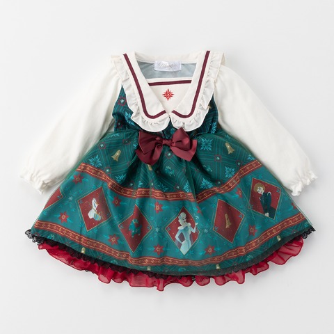 ベビー　ワンピース（90～95cm・MAJOLICA）