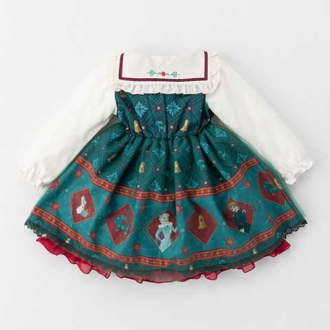 ベビー　ワンピース（90～95cm・MAJOLICA）