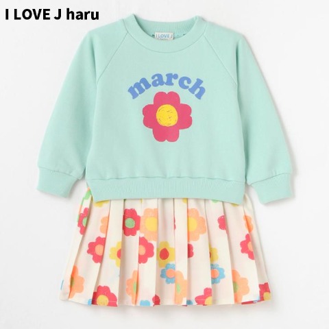 ベビー　ワンピース（80～95cm・I LOVE J haru）