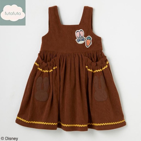 ベビー　ジャンパースカート（80～95cm・futafuta/Disney）
