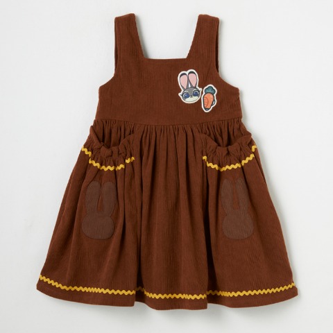 ベビー　ジャンパースカート（80～95cm・futafuta/Disney）