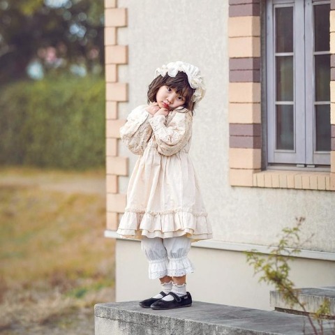 ベビー　ワンピース（80～95cm・アンティーク）