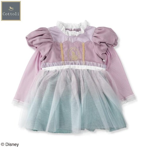 cottoli しまむら　アナドレス ベビー ドレス（80～95cm・Cottoli/Disney） | バースデイ | しまむら