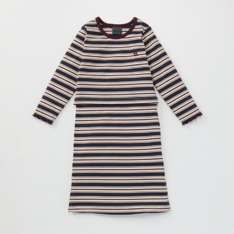 ベビー　Tシャツ+ワンピース（80～95cm・NUA）