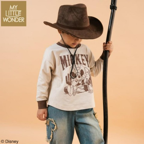 キッズ　長袖Tシャツ（100～120cm・MY LITTLE WONDER/Disney）