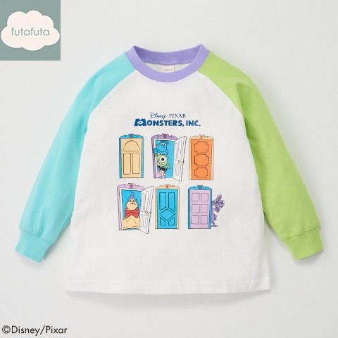 キッズ　長袖Tシャツ（100～120cm・futafuta/Disney）