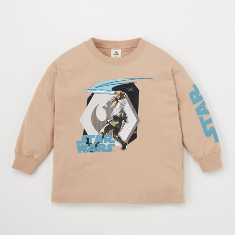 キッズ　長袖Ｔシャツ（100～120cm・MY LITTLE WONDER/STAR WARS）