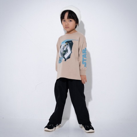 キッズ　長袖Ｔシャツ（100～120cm・MY LITTLE WONDER/STAR WARS）