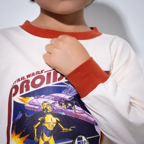 キッズ　長袖Ｔシャツ（100～120cm・MY LITTLE WONDER/STAR WARS）