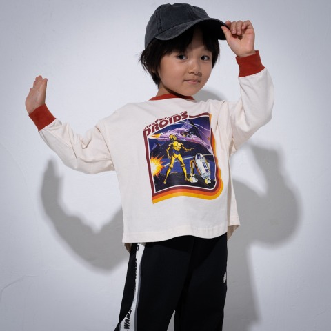 キッズ　長袖Ｔシャツ（100～120cm・MY LITTLE WONDER/STAR WARS）