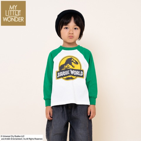 キッズ　長袖Ｔシャツ（100～120cm・MY LITTLE WONDER/ジュラシック）