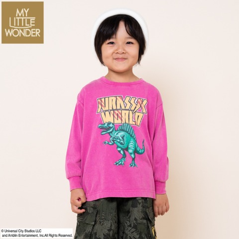 キッズ　長袖Ｔシャツ（100～120cm・MY LITTLE WONDER/ジュラシック）