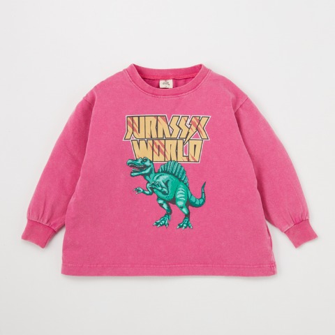 キッズ　長袖Ｔシャツ（100～120cm・MY LITTLE WONDER/ジュラシック）