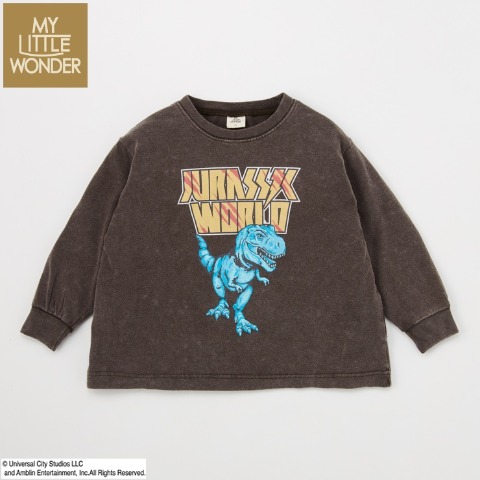 キッズ　長袖Tシャツ（100～120cm・MY LITTLE WONDER/ジュラシック）
