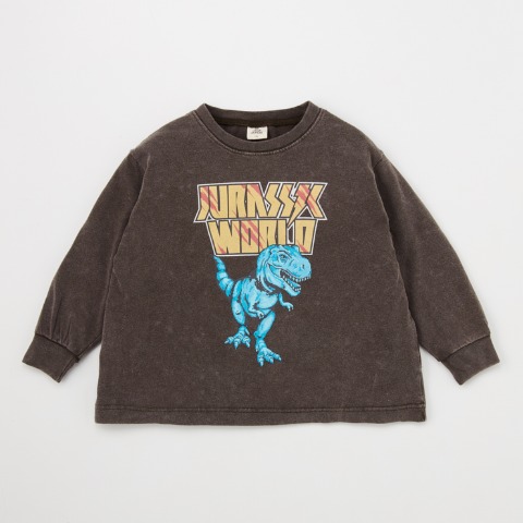 キッズ　長袖Tシャツ（100～120cm・MY LITTLE WONDER/ジュラシック）