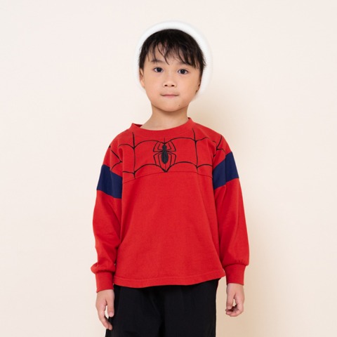 キッズ　長袖Tシャツ（100～120cm・MY LITTLE WONDER/MARVEL）
