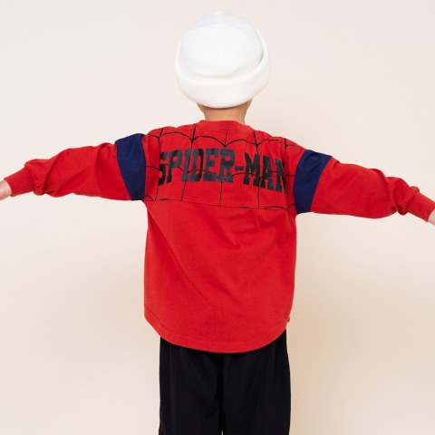 キッズ　長袖Tシャツ（100～120cm・MY LITTLE WONDER/MARVEL）