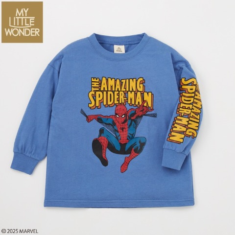 キッズ　長袖Tシャツ（100～120cm・MY LITTLE WONDER/MARVEL）