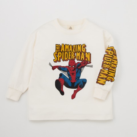 キッズ　長袖Tシャツ（100～120cm・MY LITTLE WONDER/MARVEL）