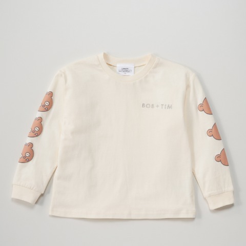 キッズ　長袖Tシャツ （100～120cm・ミニオンズ）