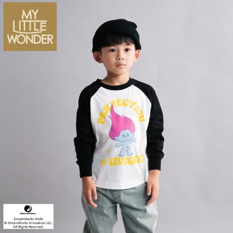 キッズ　長袖Ｔシャツ（100～120cm・MY LITTLE WONDER/トロールズ）