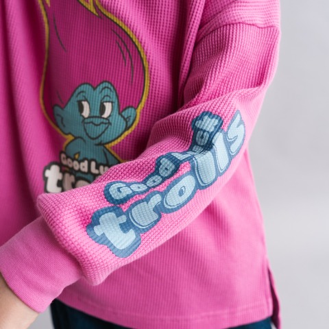 キッズ　長袖Ｔシャツ（100～120cm・MY LITTLE WONDER/トロールズ）
