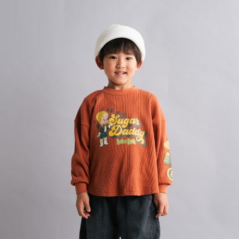 キッズ　長袖Ｔシャツ（100～120cm・MY LITTLE WONDER/リッチーリッチ）