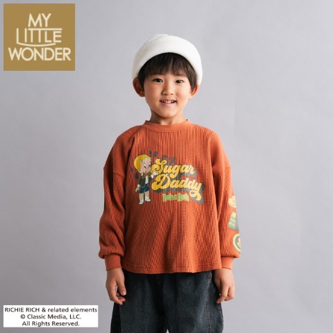 キッズ　長袖Ｔシャツ（100～120cm・MY LITTLE WONDER/リッチーリッチ）
