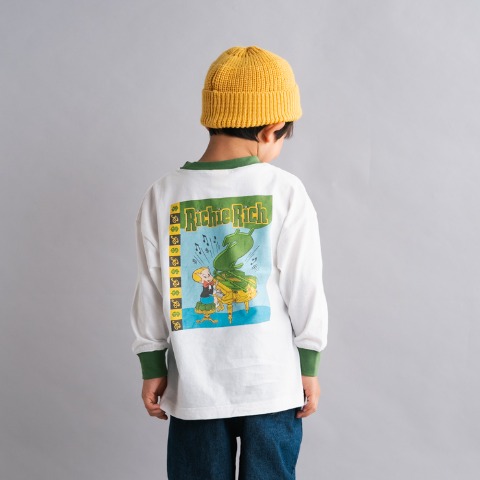 キッズ　長袖Ｔシャツ（100～120cm・MY LITTLE WONDER/リッチーリッチ）