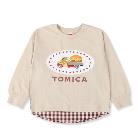 キッズ　長袖Tシャツ（100～120cm・トミカ）