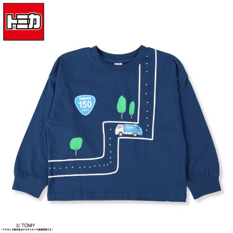 キッズ　長袖Tシャツ（100～120cm・トミカ）