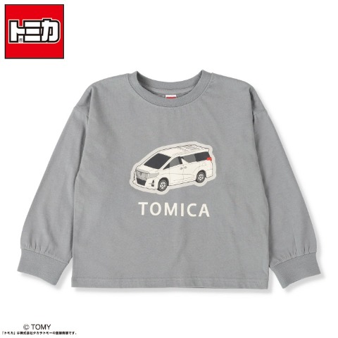 キッズ　長袖Tシャツ（100～120cm・トミカ）