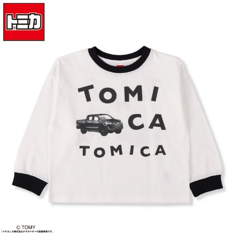 キッズ　長袖Tシャツ（100～120cm・トミカ）