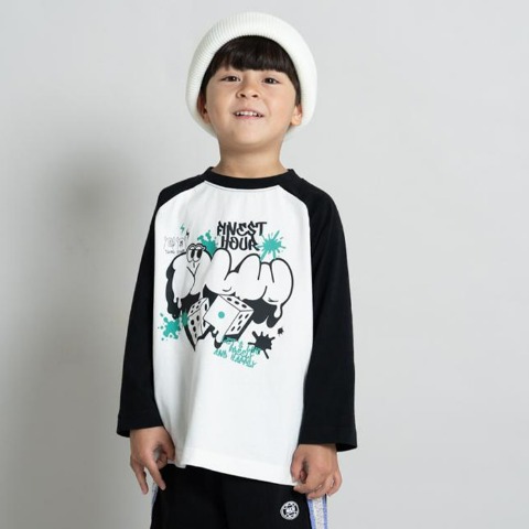 キッズ　長袖Tシャツ （100～120cm・MYLITTLEWONDER）