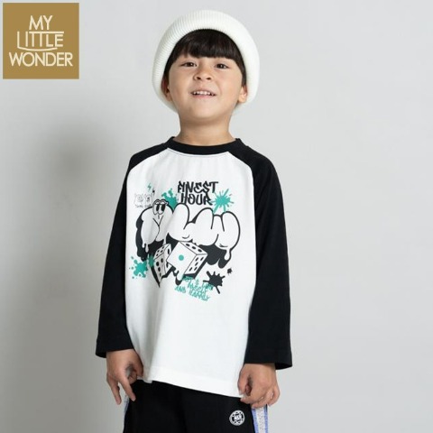 キッズ　長袖Tシャツ （100～120cm・MYLITTLEWONDER）