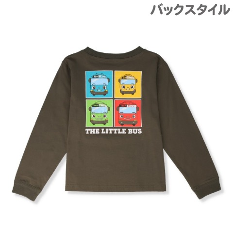 キッズ　長袖Tシャツ（100～120cm　ちびっこバス・タヨ）