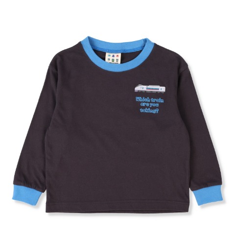 キッズ　長袖Ｔシャツ（100～120cm・JR東日本商品化許諾済）
