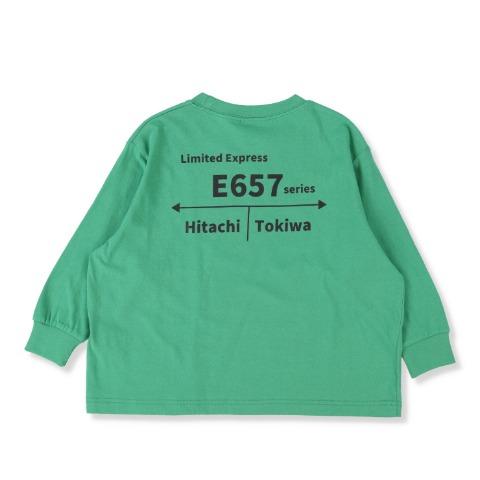 キッズ　長袖Ｔシャツ（100～120cm・JR東日本商品化許諾済）