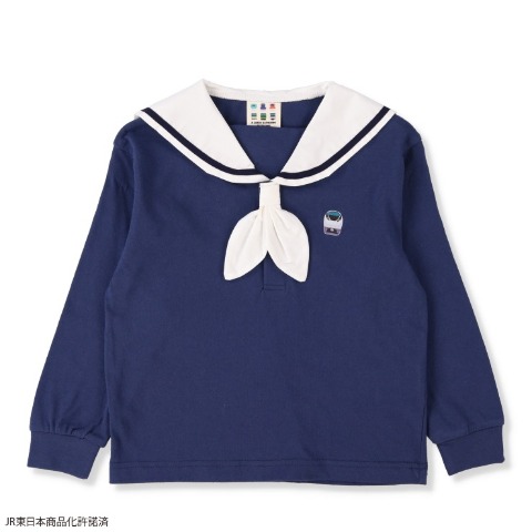 キッズ　長袖Ｔシャツ（100～120cm・JR東日本商品化許諾済）